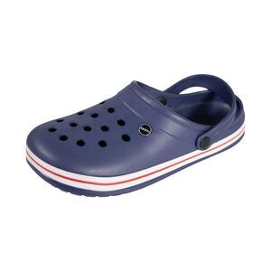 Keanu Unisex Adult Contrast Detail Clogs / Navy